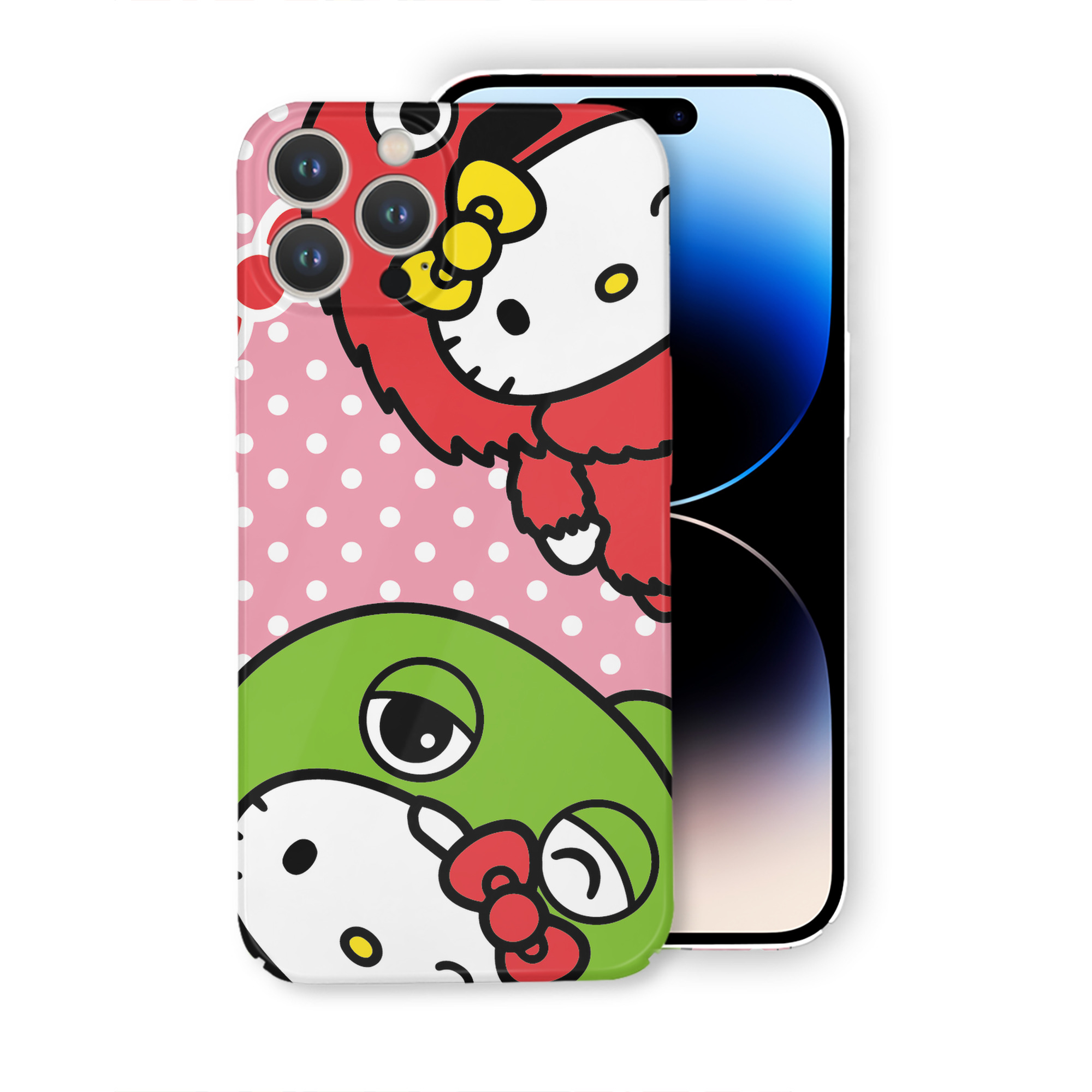 （画像用） Hello Kitty ハローキティ 【iPhone 14シリーズ対応】ハードケース
